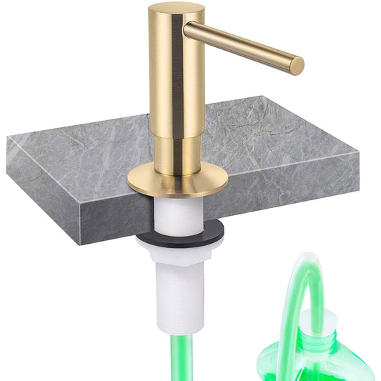 Gold Sink Soap Dispenser For Kitchen
