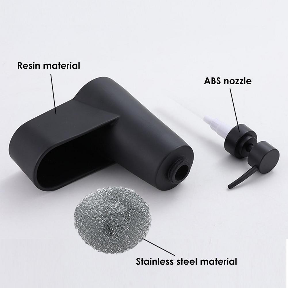 Kitchen Soap Dispenser With Steel Sponge