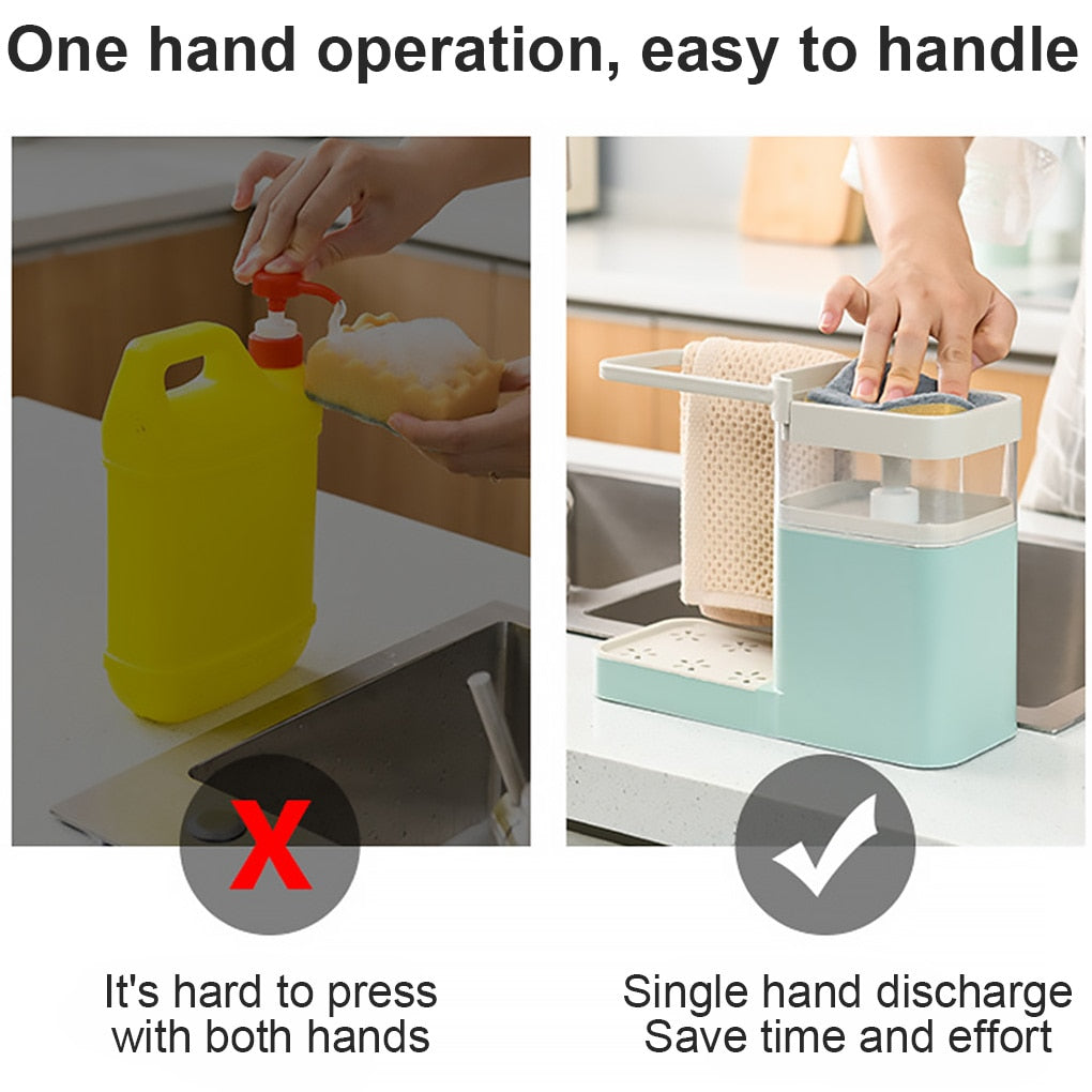 Soap Dispenser For Kitchen With Hanger