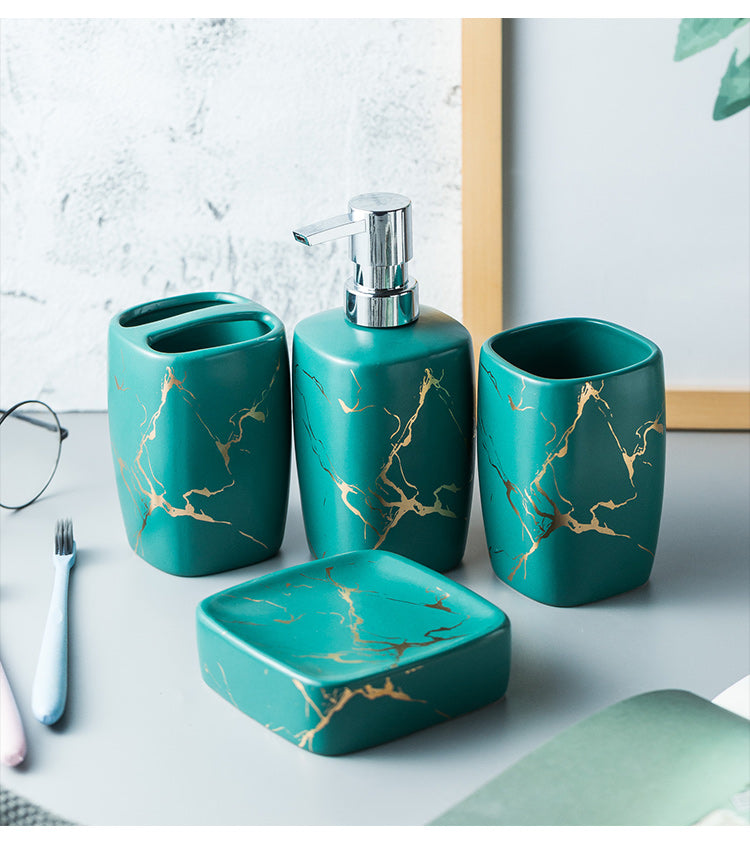 Ceramics Bathroom 5pcs Set