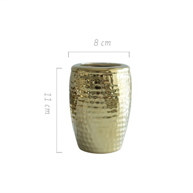 Luxury Ceramic Gold Bathroom Set