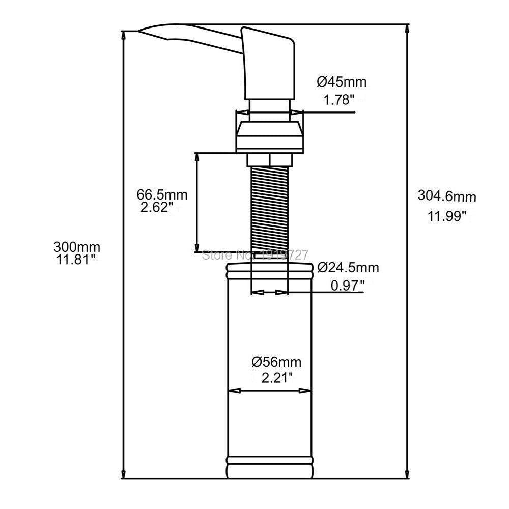 High Quality Kitchen Sink Soap Dispenser