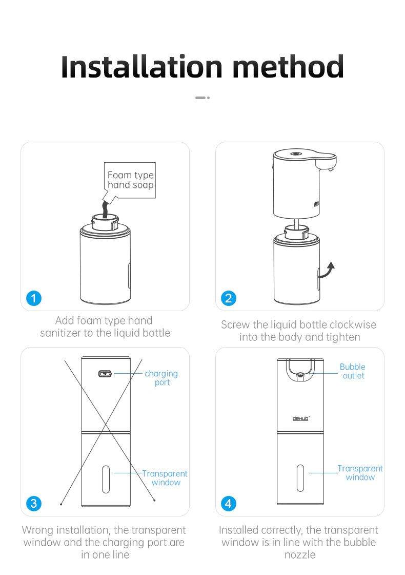 Automatic Foam Soap Dispenser [Best Seller]