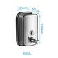 Silver Wall-mounted Soap Dispenser