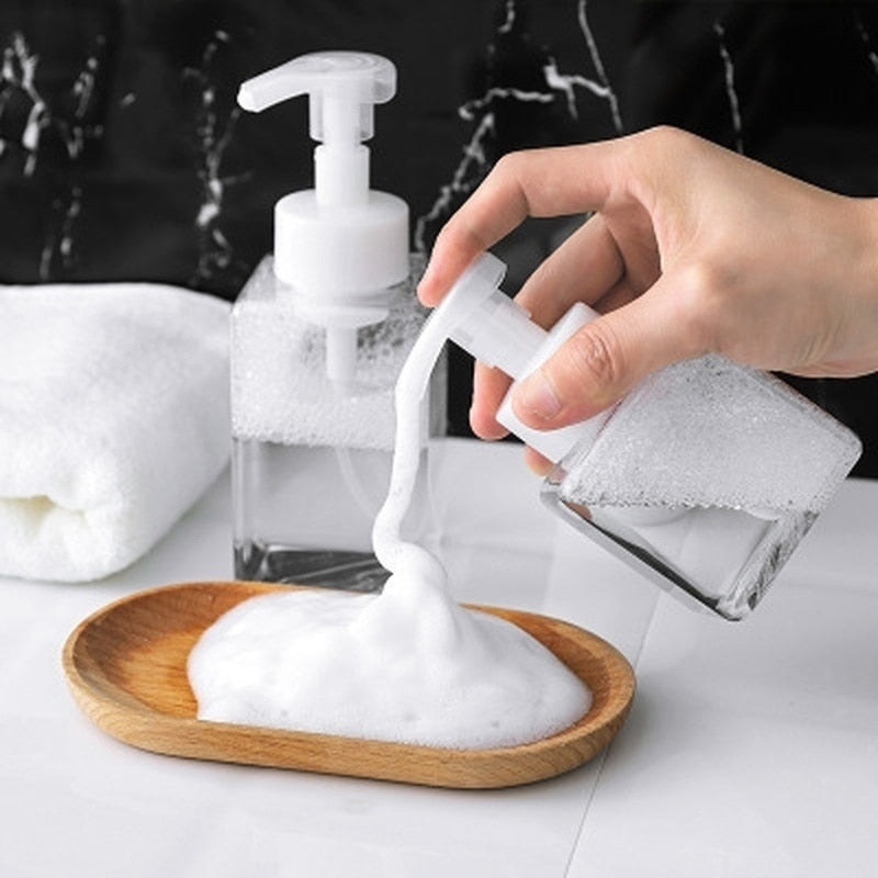 Foaming Manual Plastic Soap Dispenser
