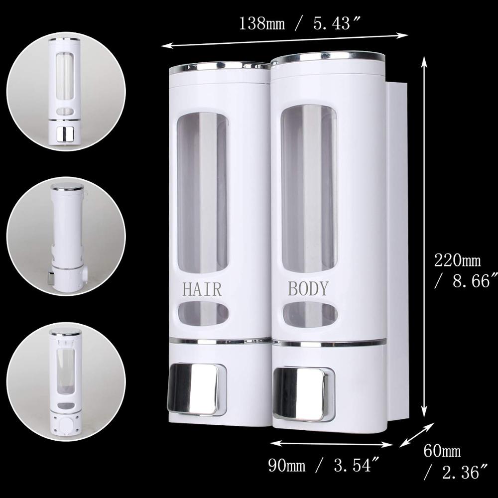 Single/Double Wall-Mounted Soap Dispenser
