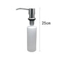 Kitchen Sink Soap Dispenser | Silver Color