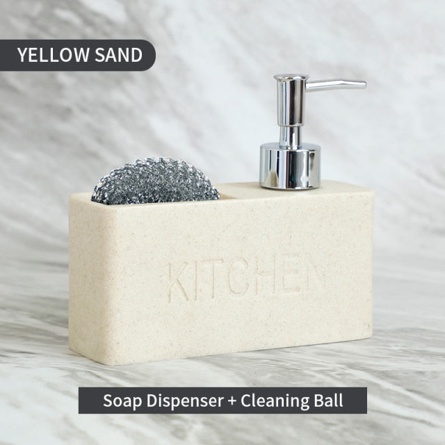 Dish Soap Dispenser For Kitchen With Storage