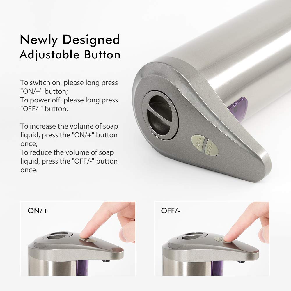 Stainless Steel Automatic Liquid Soap Dispenser