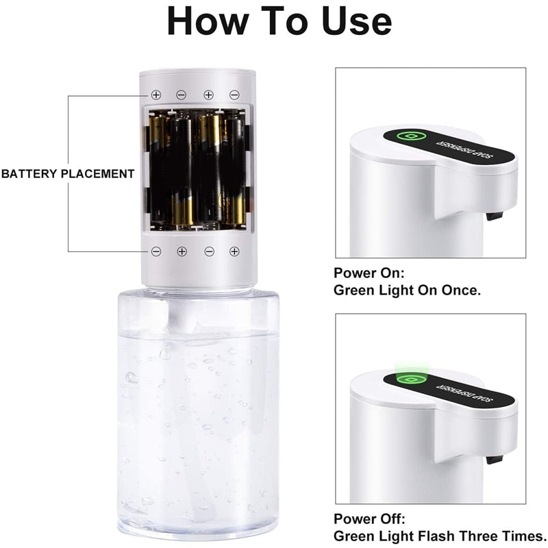 Automatic Touchless Spray Dispenser 350Ml