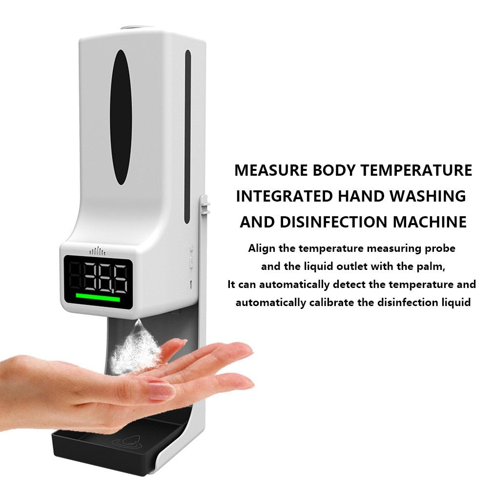 Infrared Digital Temperature Measuring Soap Dispenser