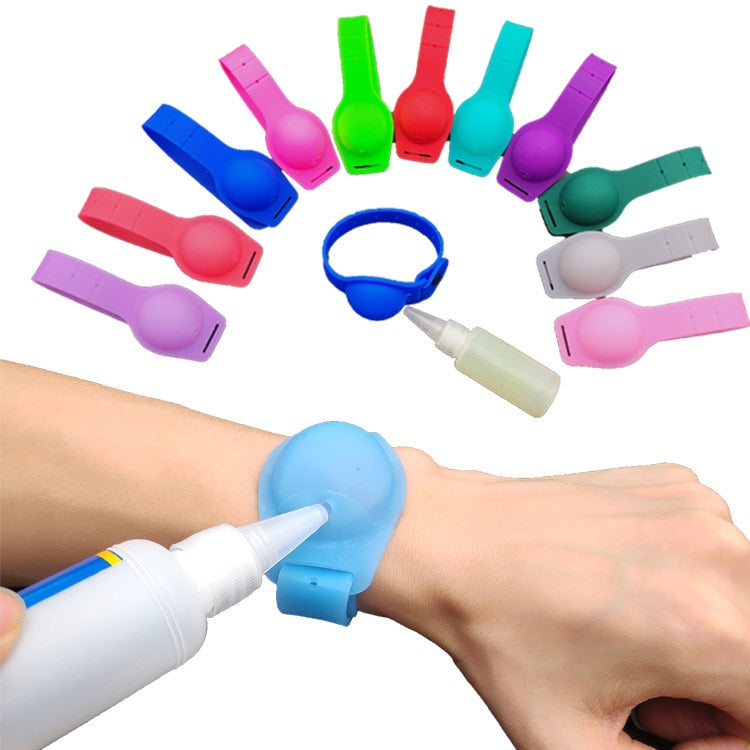 Portable Silicone Soap Dispenser Bracelet