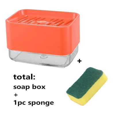 Dish Liquid Soap Dispenser Box for Kitchen