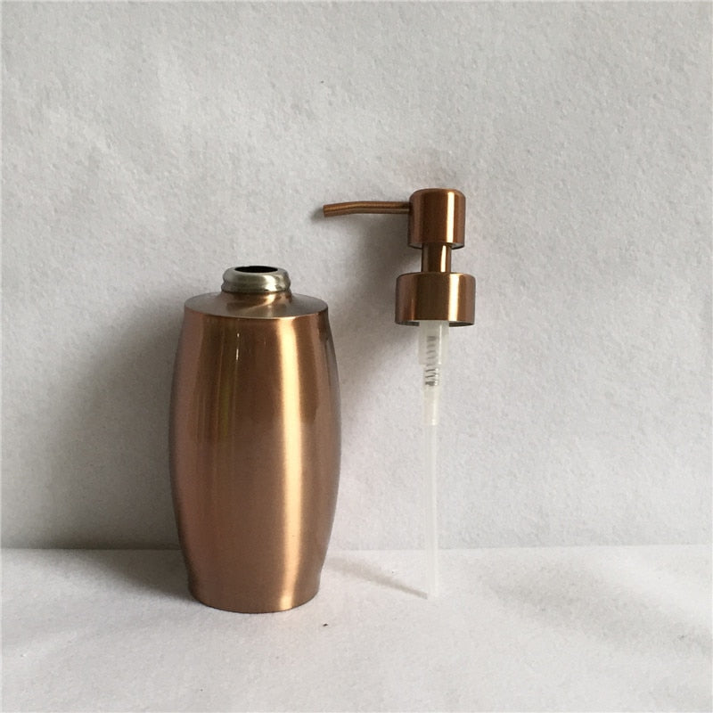 304 Stainless Steel Rose Gold Soap Dispenser